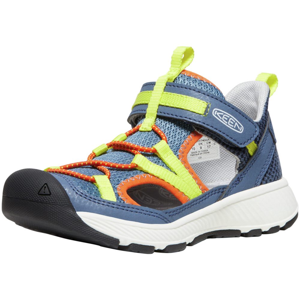 KEEN Kids C Motozoa Sandal Multifunktionsschuhe, blau, Grösse: 24