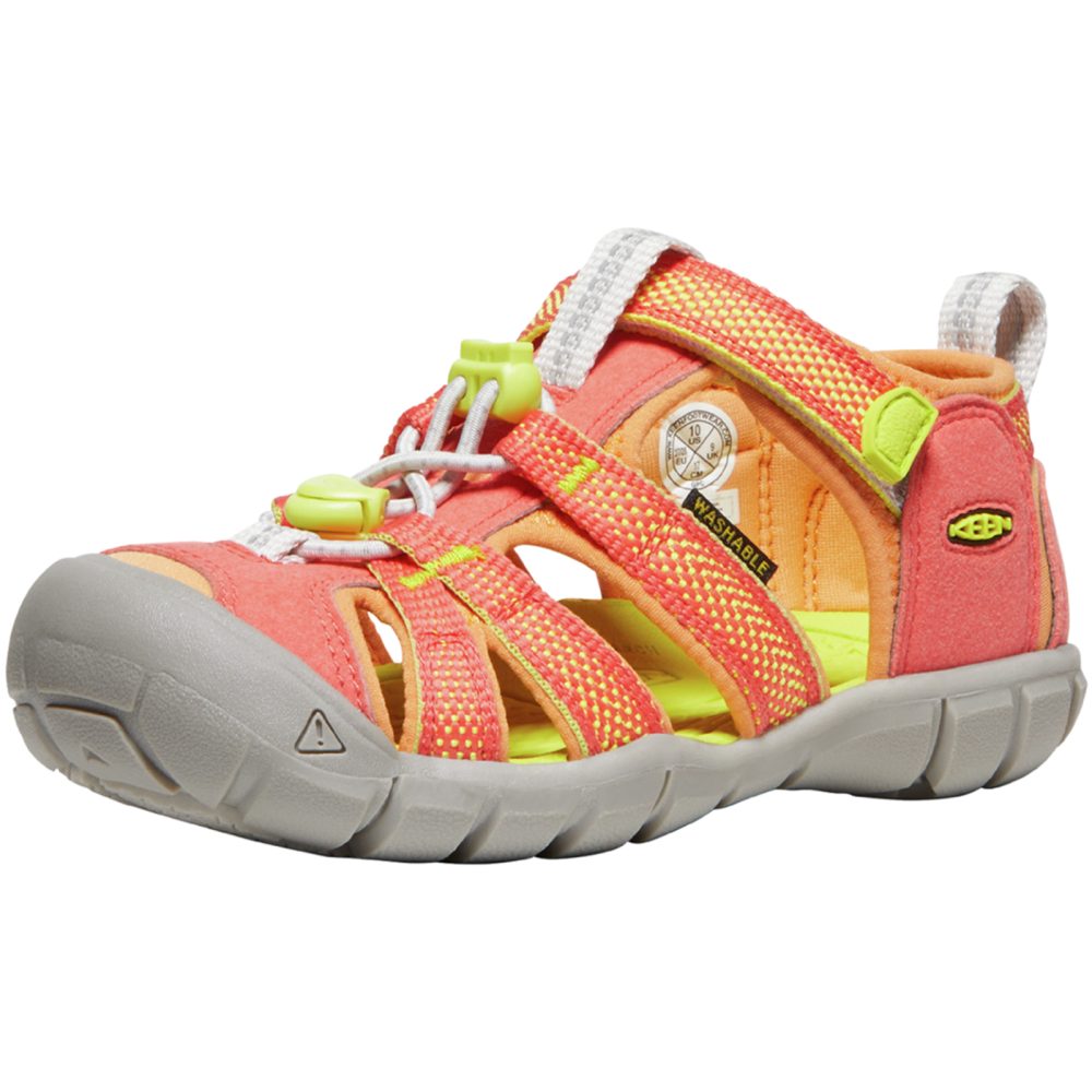 KEEN Kids C Seacamp II CNX Trekkingsandalen, orange, Grösse: 24