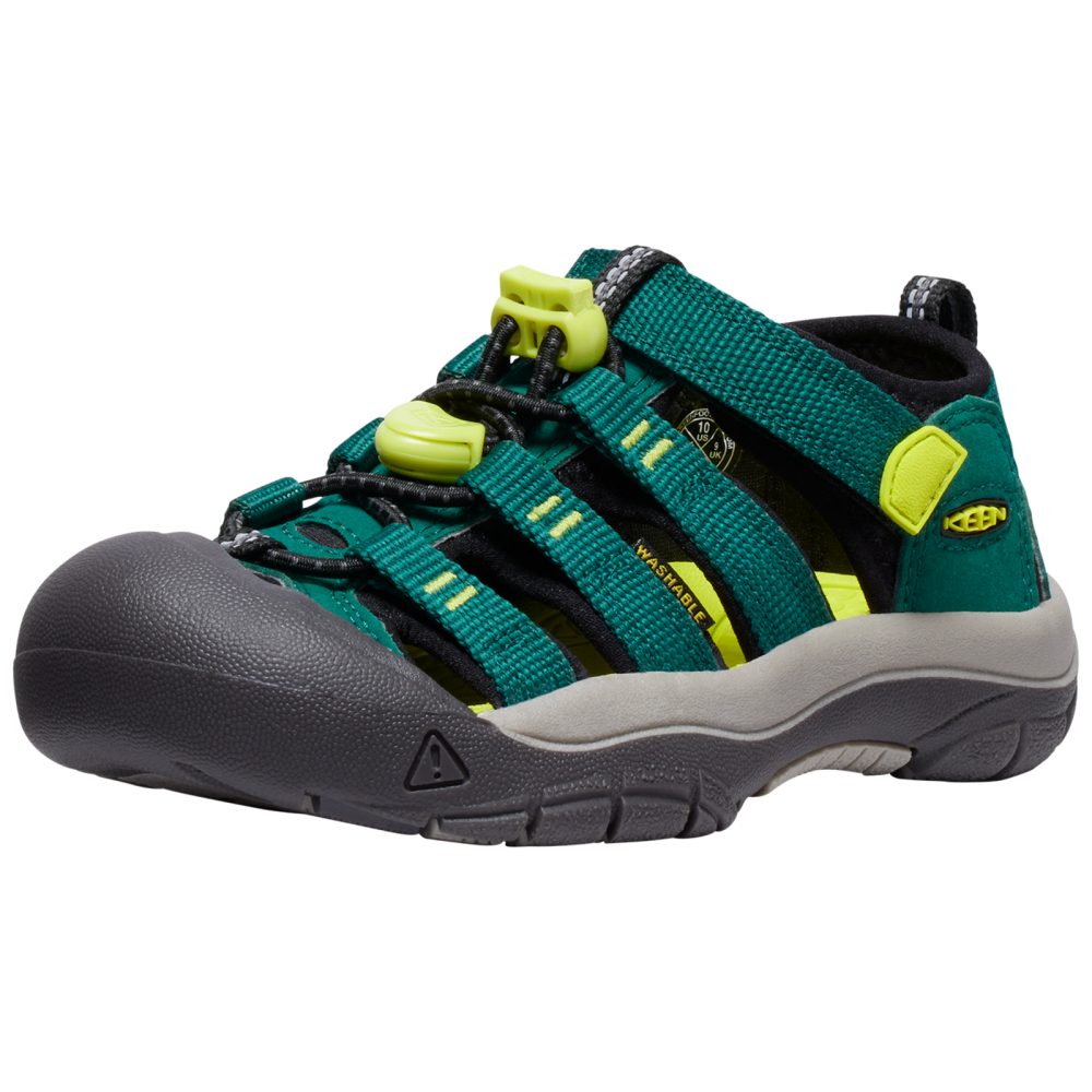 KEEN Kids C Newport H2 Trekkingsandalen, grün, Grösse: 24