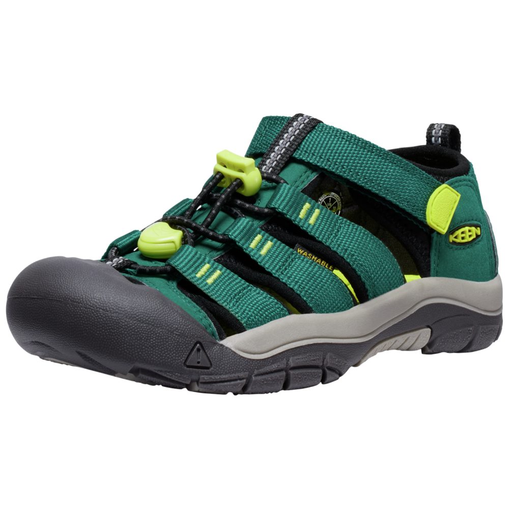 KEEN Kids Y Newport H2 Trekkingsandalen, grün, Grösse: 36