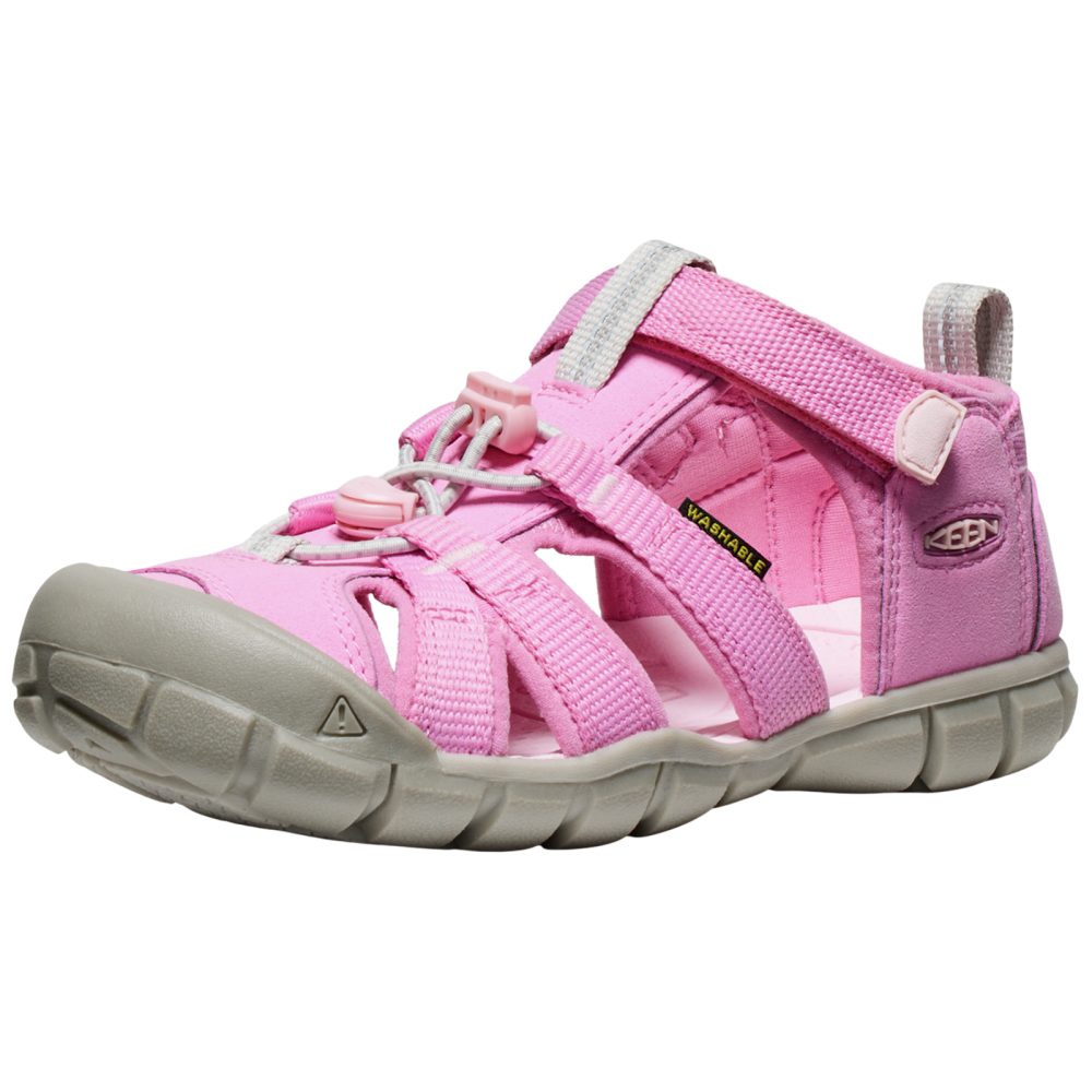 KEEN Kids Y Seacamp II CNX Trekkingsandalen, pink, Grösse: 35