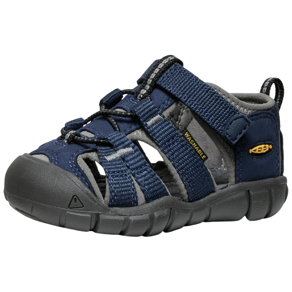KEEN Kids T Seacamp II CNX Trekkingsandalen, blau, Grösse: 20.5