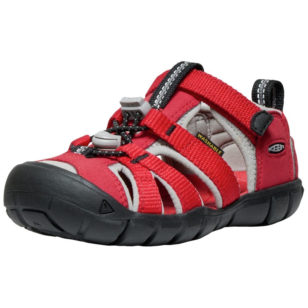 KEEN Kids C Seacamp II CNX Trekkingsandalen, rot, Grösse: 25.5