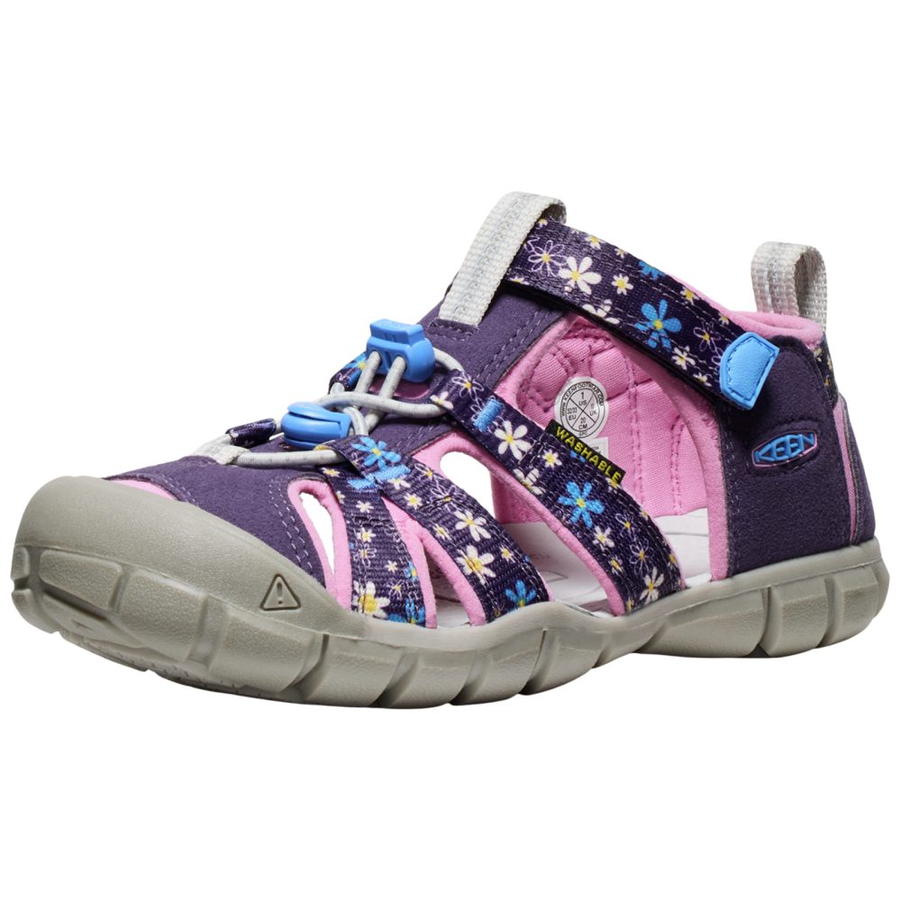 KEEN Kids Y Seacamp II CNX Trekkingsandalen, violett, Grösse: 34