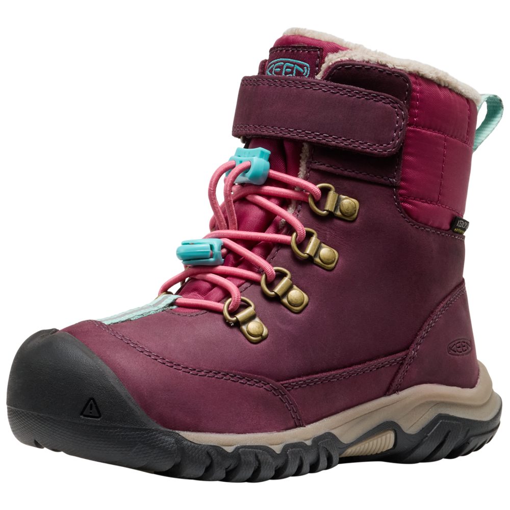 KEEN Kids C Kanibou WP Winterschuhe, rot, Grösse: 27.5