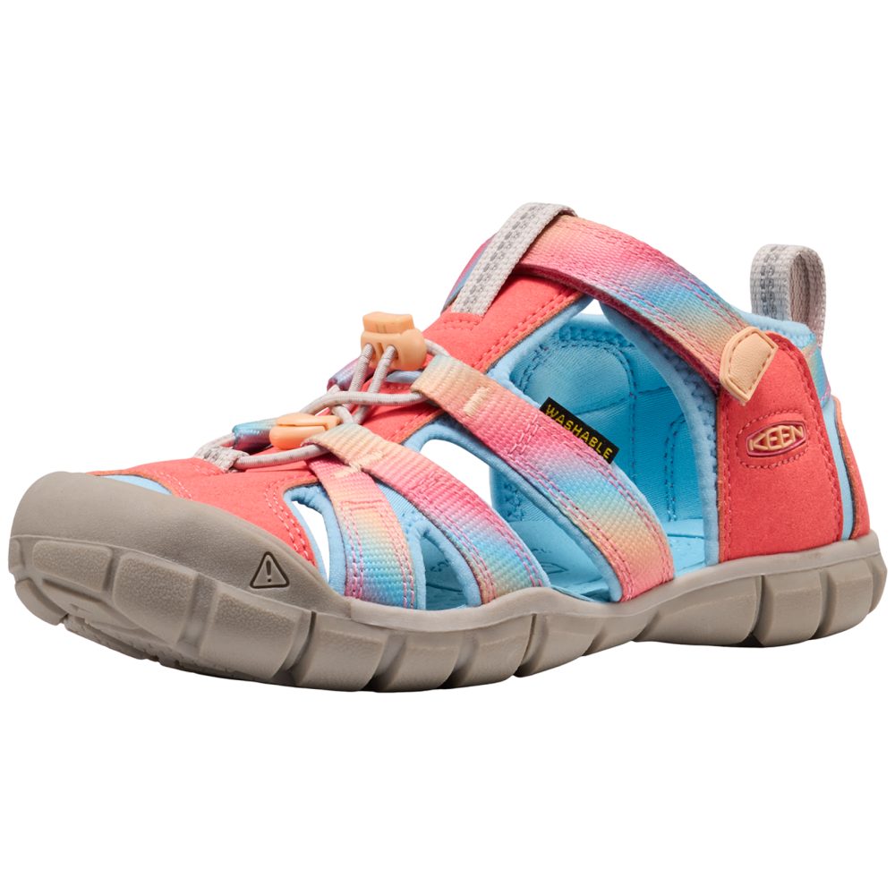 KEEN Kids Y Seacamp II CNX Trekkingsandalen, mehrfarbig, Grösse: 37