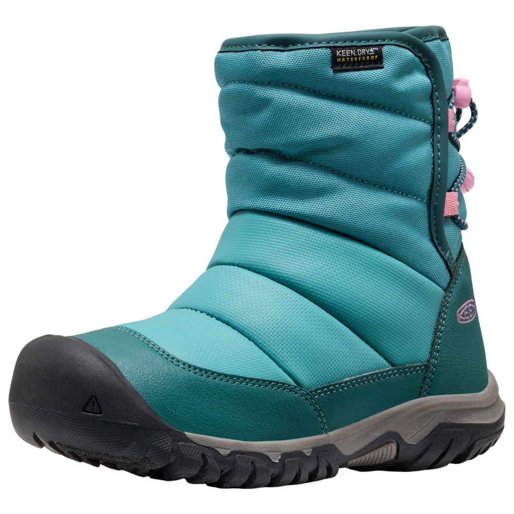 KEEN Kids Y Puffrider WP Winterschuhe, blau, Grösse: 35