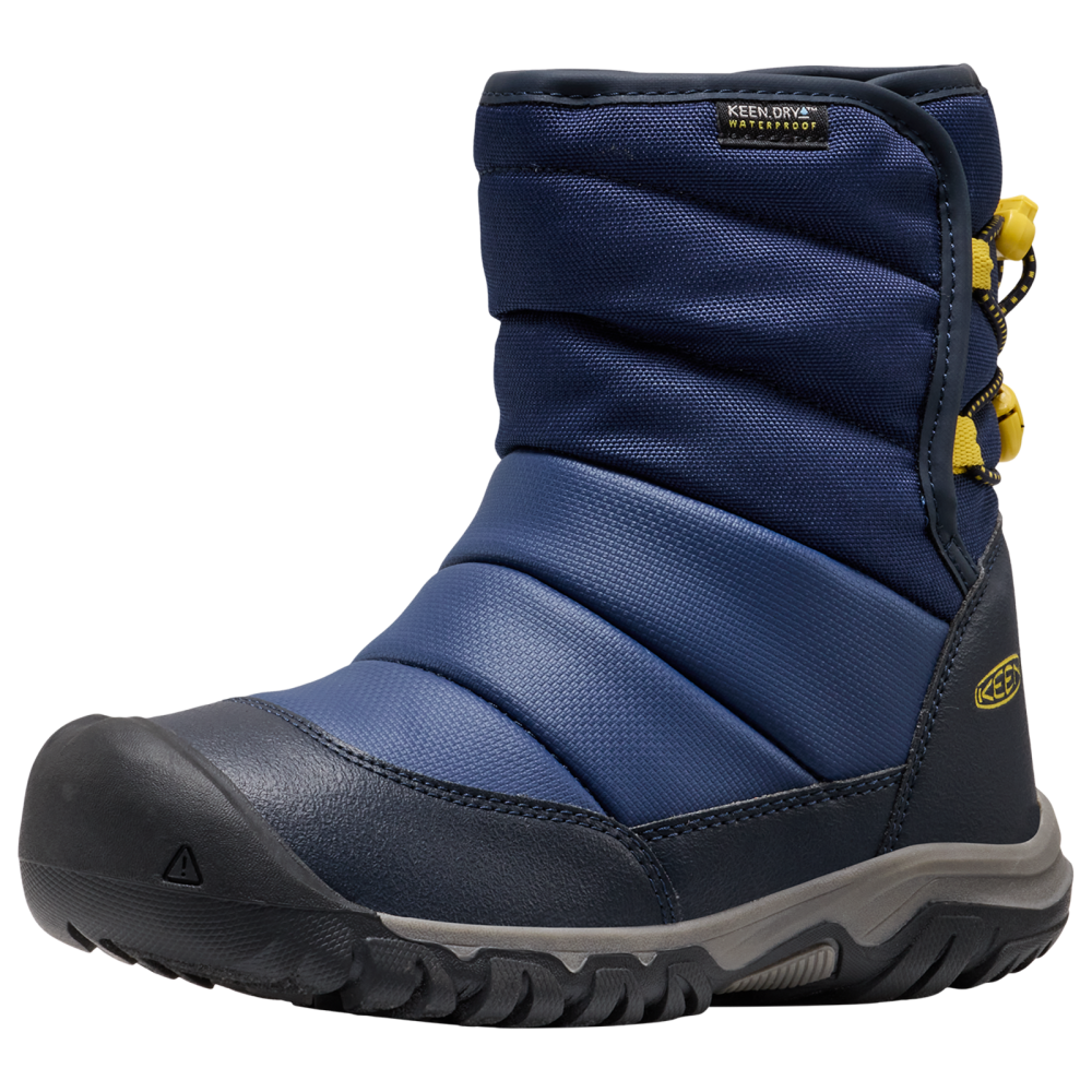 KEEN Kids Y Puffrider WP Winterschuhe, blau, Grösse: 34