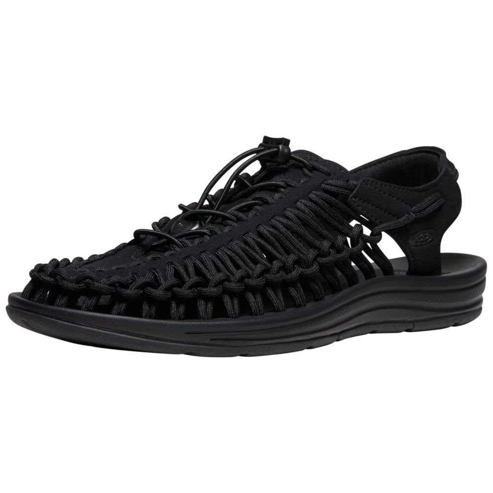 KEEN M Uneek Freizeitsandalen Herren, schwarz, Grösse: 39.5