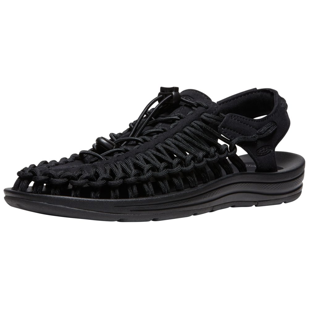 KEEN W Uneek Freizeitsandalen Damen, schwarz, Grösse: 36