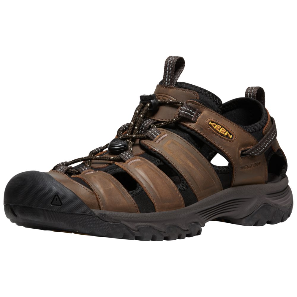 KEEN M Targhee III Sandal Trekkingsandalen Herren, braun, Grösse: 39.5