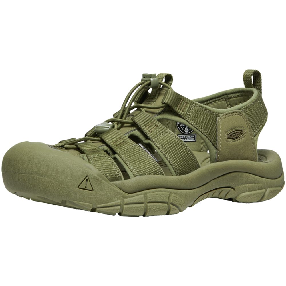 KEEN M Newport H2 Trekkingsandalen Herren, grün, Grösse: 40