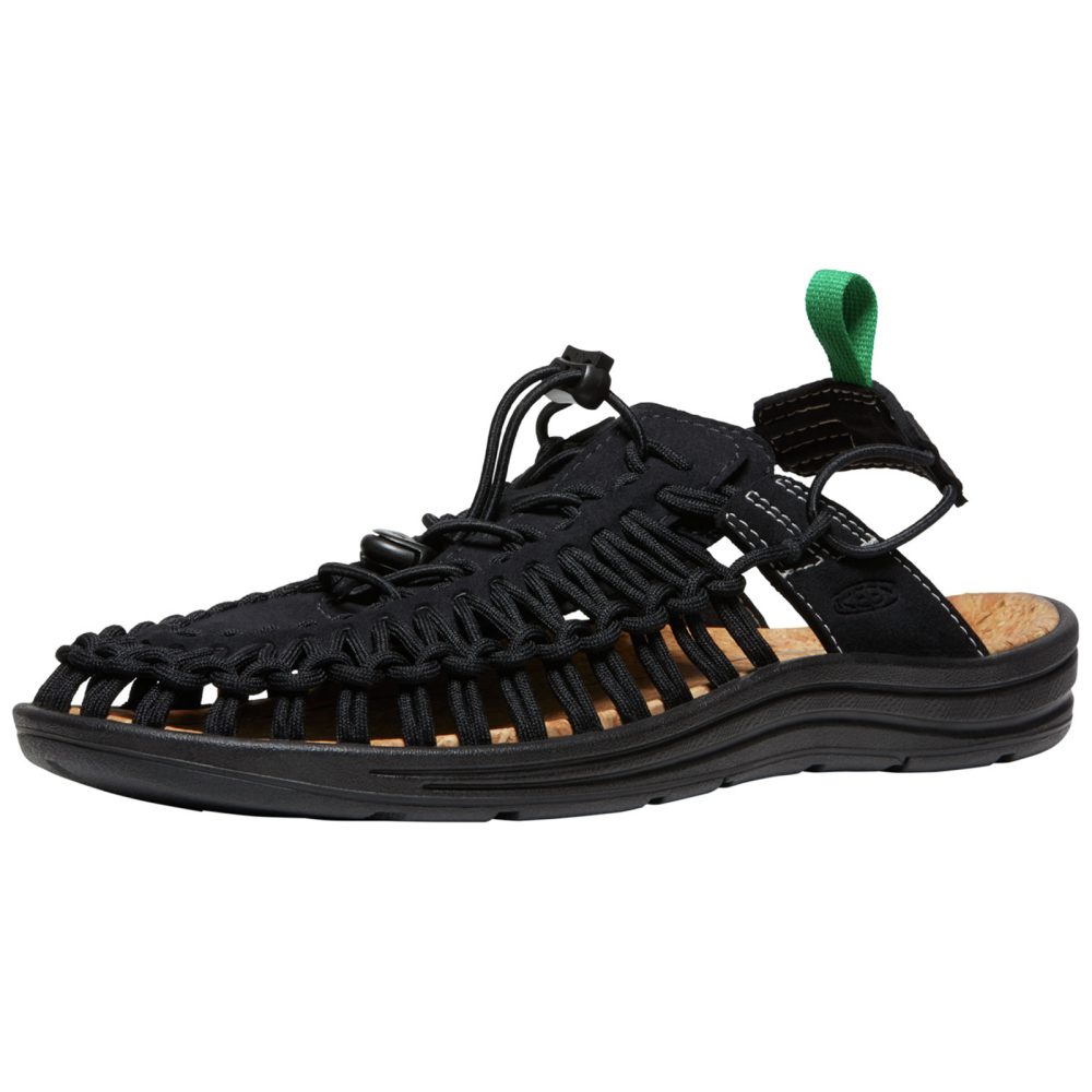 KEEN A Uneek II Convertible Freizeitsandalen unisex, schwarz, Grösse: 36