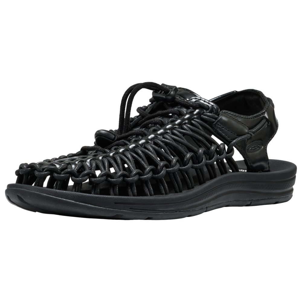 KEEN A Uneek Lea Freizeitsandalen unisex, schwarz, Grösse: 36