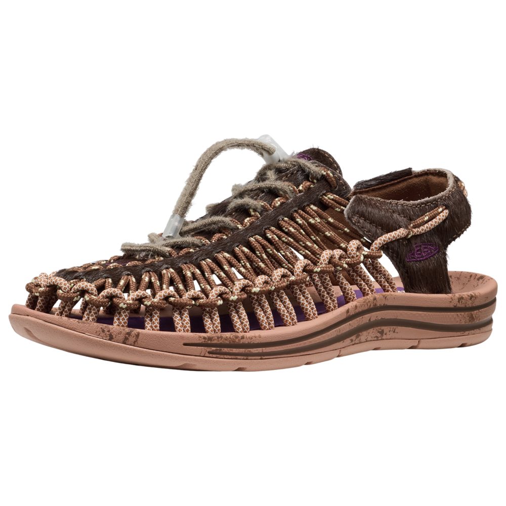 KEEN A Uneek Lea x Nature Lab Freizeitsandalen unisex, braun, Grösse: 37