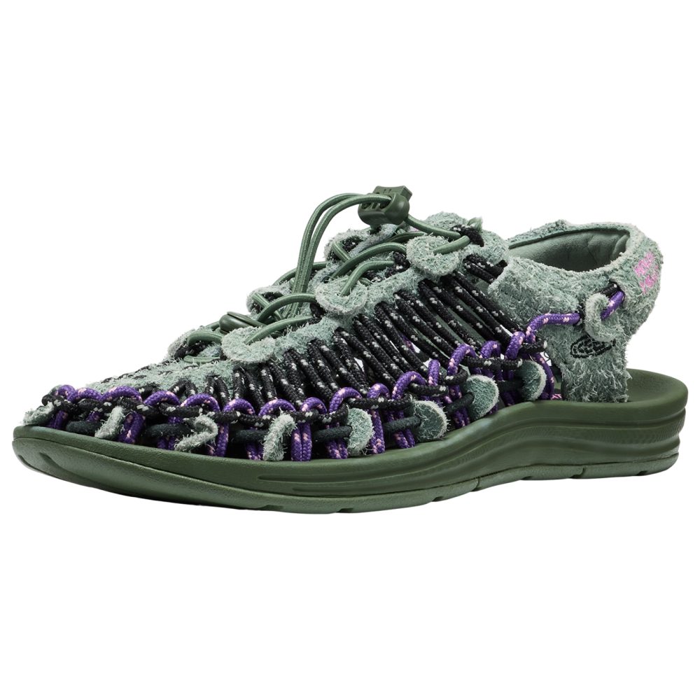 KEEN A Uneek Lea x Henrik Vibskov Freizeitsandalen unisex, grün, Grösse: 37