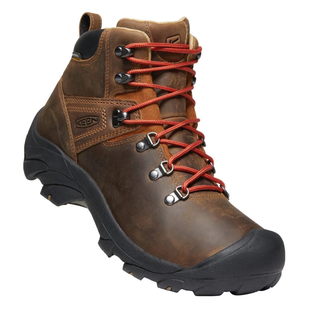 KEEN M Pyrenees Wander-/Trekkingschuhe halbhoch Herren, braun, Grösse: 40.5