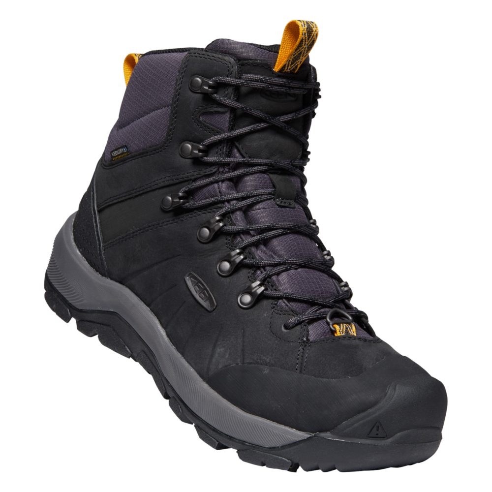 KEEN M Revel IV Mid Polar Winterschuhe Herren, schwarz, Grösse: 40.5