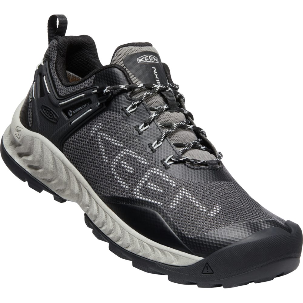KEEN M Nxis Evo WP Wander-/Trekkingschuhe tief Herren, grau, Grösse: 40.5