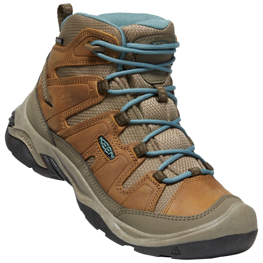 KEEN W Circadia Mid WP Wander-/Trekkingschuhe halbhoch Damen, braun, Grösse: 35.5