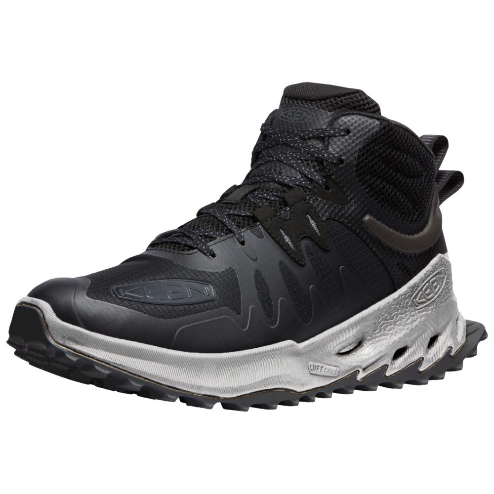 KEEN M Zionic Mid WP Wander-/Trekkingschuhe halbhoch Herren, schwarz, Grösse: 40.5