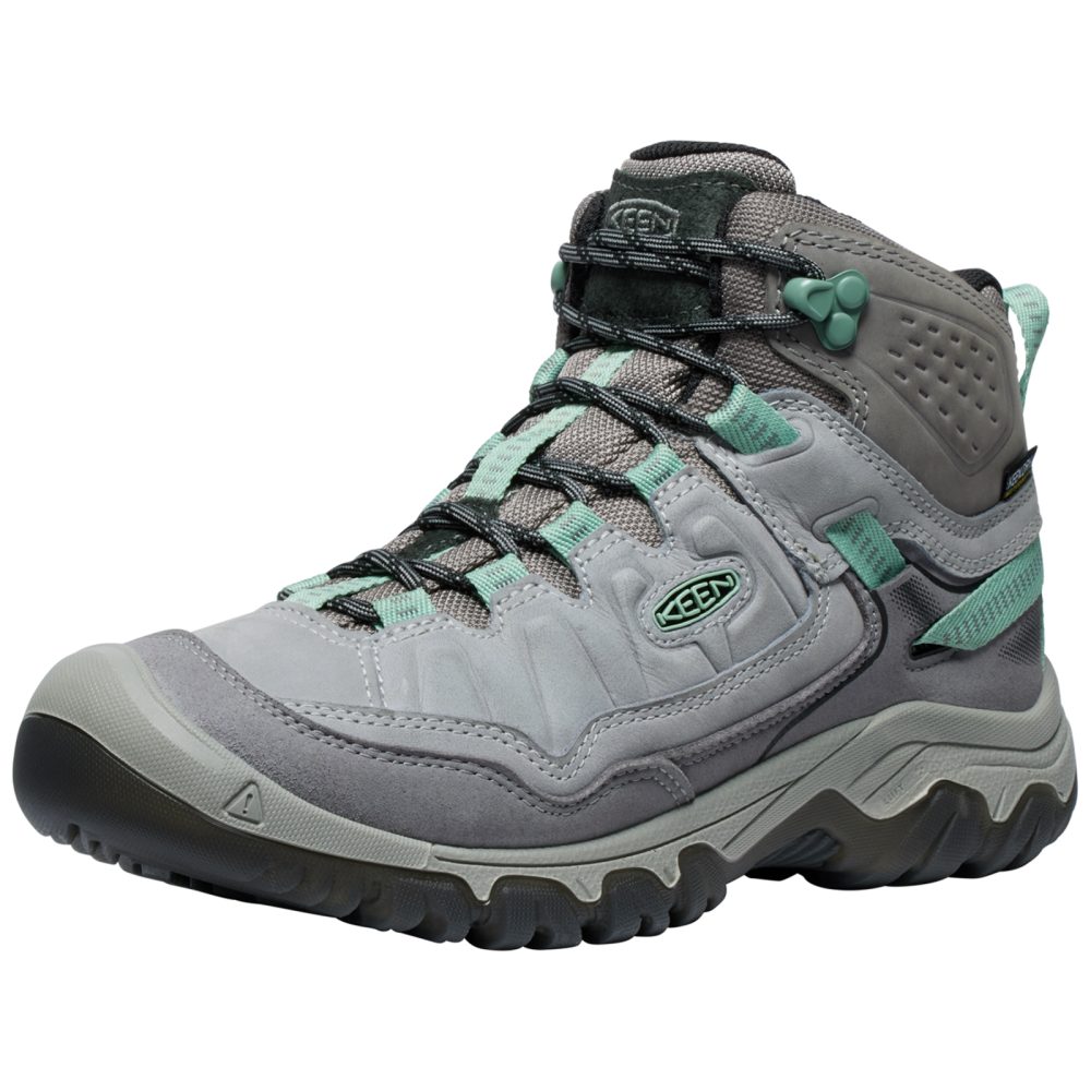 KEEN W Targhee IV Mid WP Wander-/Trekkingschuhe halbhoch Damen, grau, Grösse: 36