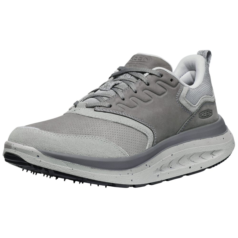 KEEN M WK 400 Leather Walkingschuhe Herren, grau, Grösse: 40.5