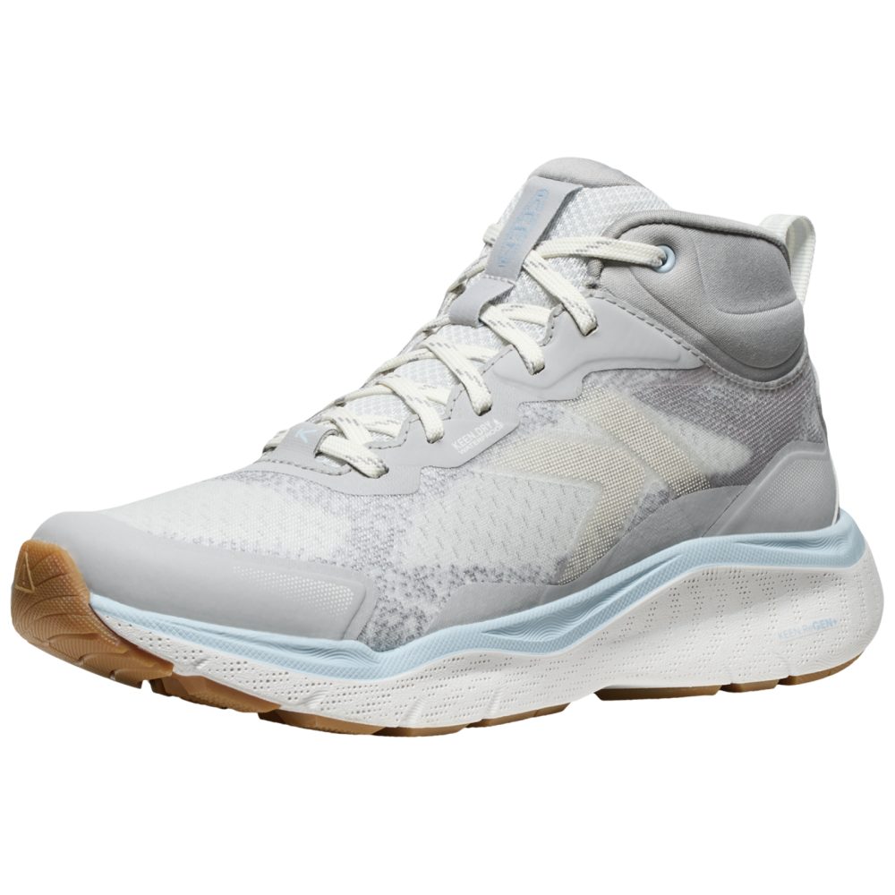 KEEN W Leiki Mid WP Wander-/Trekkingschuhe halbhoch Damen, grau, Grösse: 36