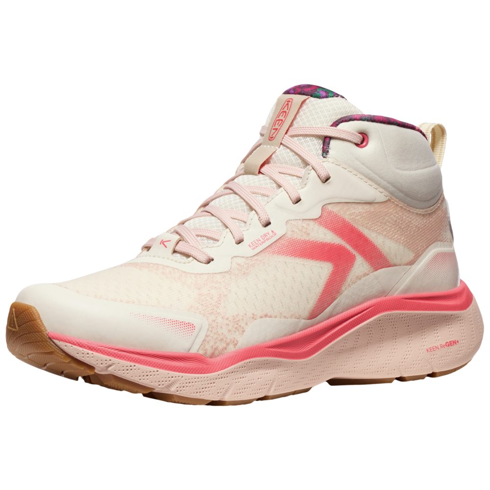KEEN W Leiki Mid WP Wander-/Trekkingschuhe halbhoch Damen, pink, Grösse: 36