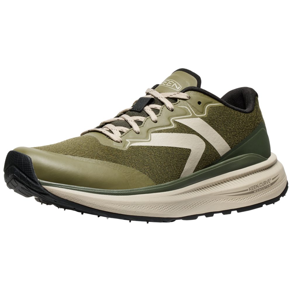 KEEN M WK500 Walkingschuhe Herren, grün, Grösse: 39.5