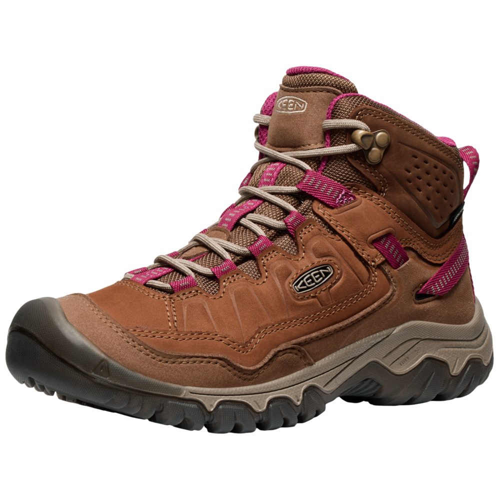 KEEN W Targhee IV Mid WP Wander-/Trekkingschuhe halbhoch Damen, braun, Grösse: 36