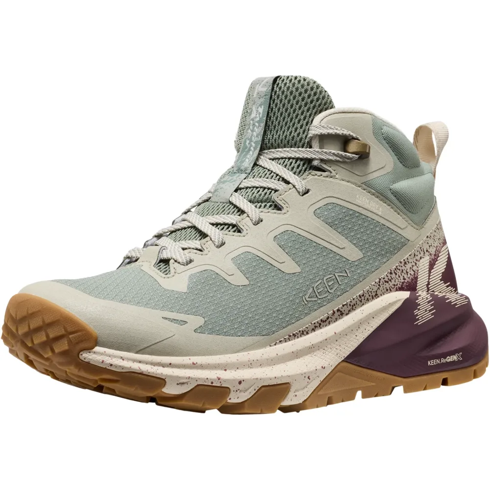 KEEN W Targhee Apex Mid WP Wander-/Trekkingschuhe halbhoch Damen, grün, Grösse: 40.5