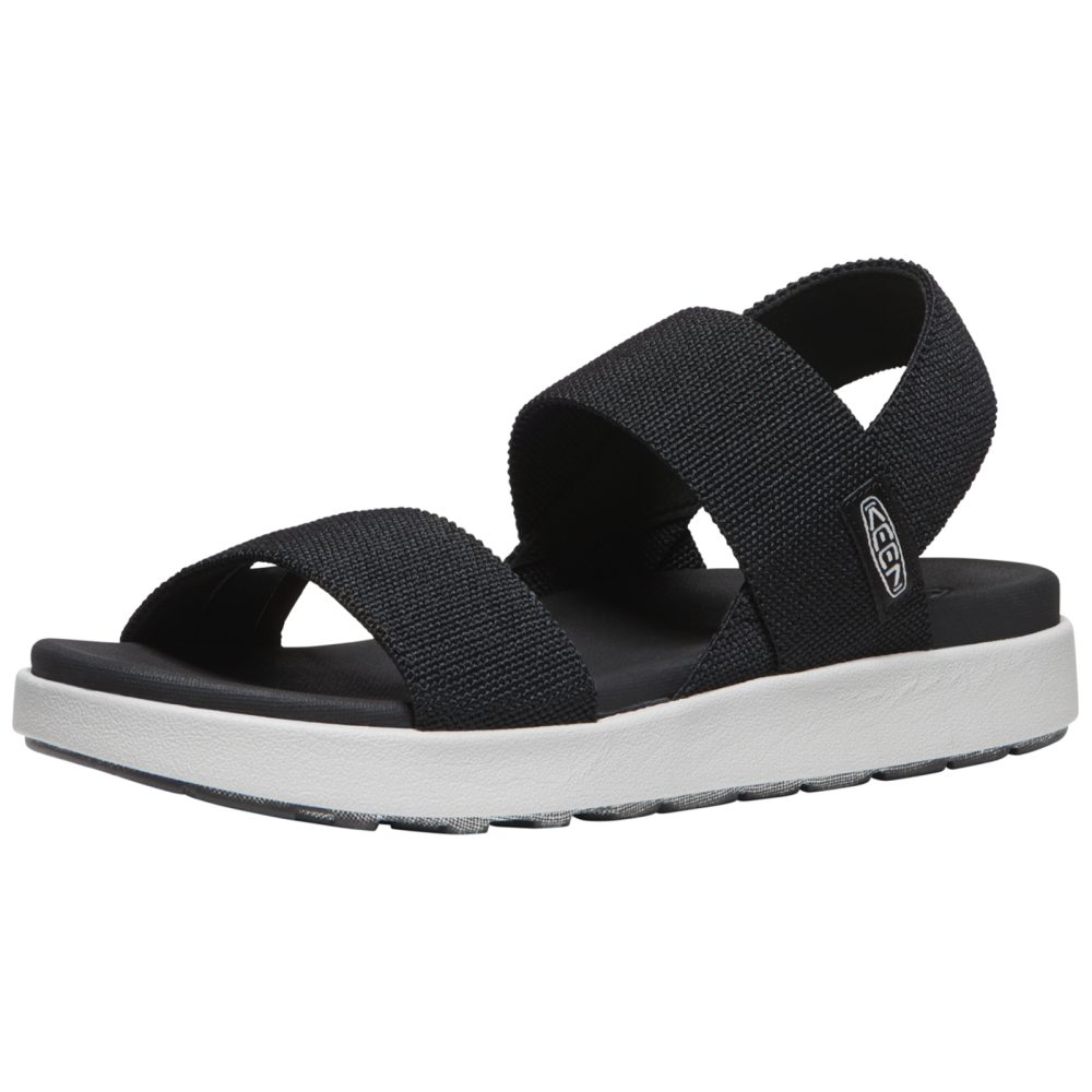 KEEN W Elle Backstrap Freizeitsandalen Damen, schwarz, Grösse: 35.5