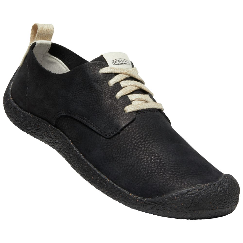 KEEN M Mosey Derby Leather Freizeitschuhe Herren, schwarz, Grösse: 39.5