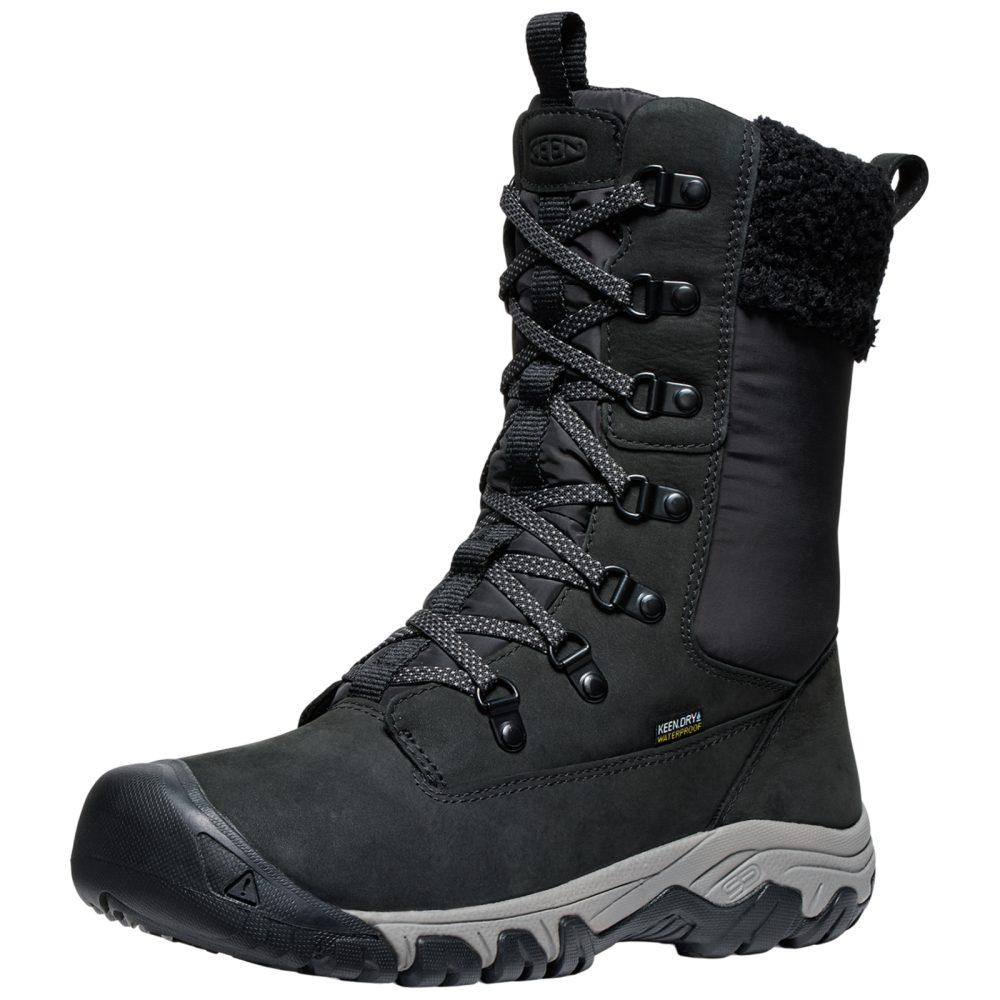 KEEN W Greta Tall Boot WP Winterschuhe Damen, schwarz, Grösse: 37