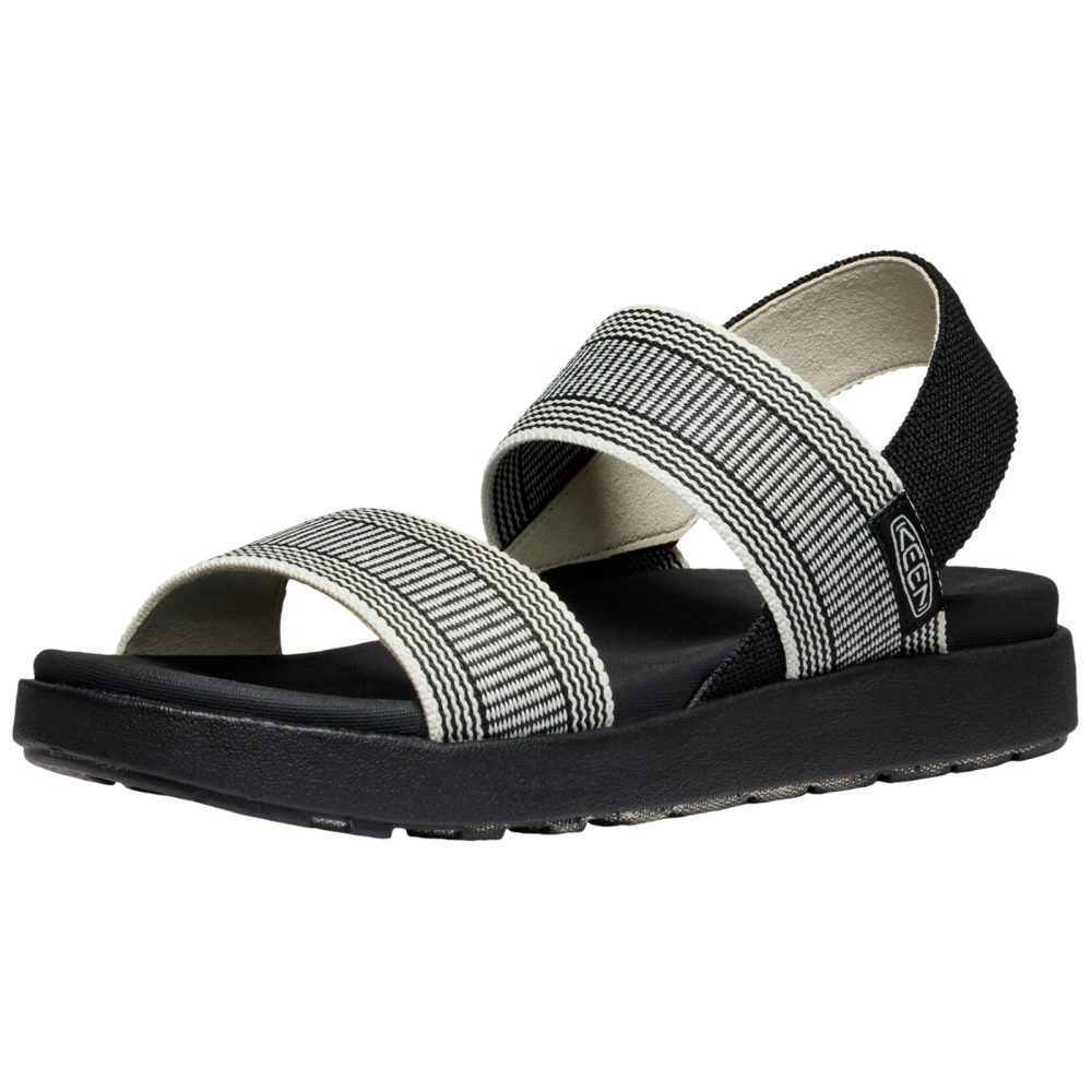 KEEN W Elle Backstrap Freizeitsandalen Damen, schwarz, Grösse: 38