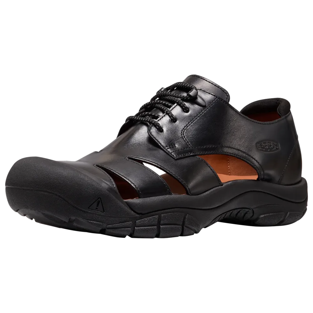 KEEN M Newport Oxford Freizeitschuhe Herren, schwarz, Grösse: 40