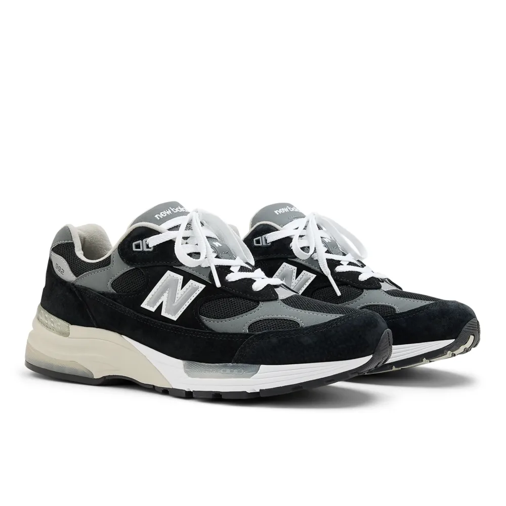 New Balance U 992 Made in USA Core Freizeitschuhe / Sneaker unisex, schwarz, Grösse: 41.5
