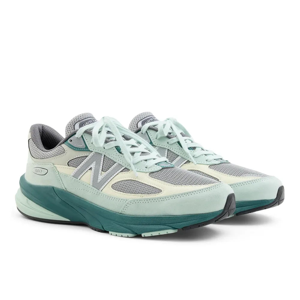 New Balance U 990 v6 Made in USA Community Freizeitschuhe / Sneaker Herren, grün, Grösse: 38