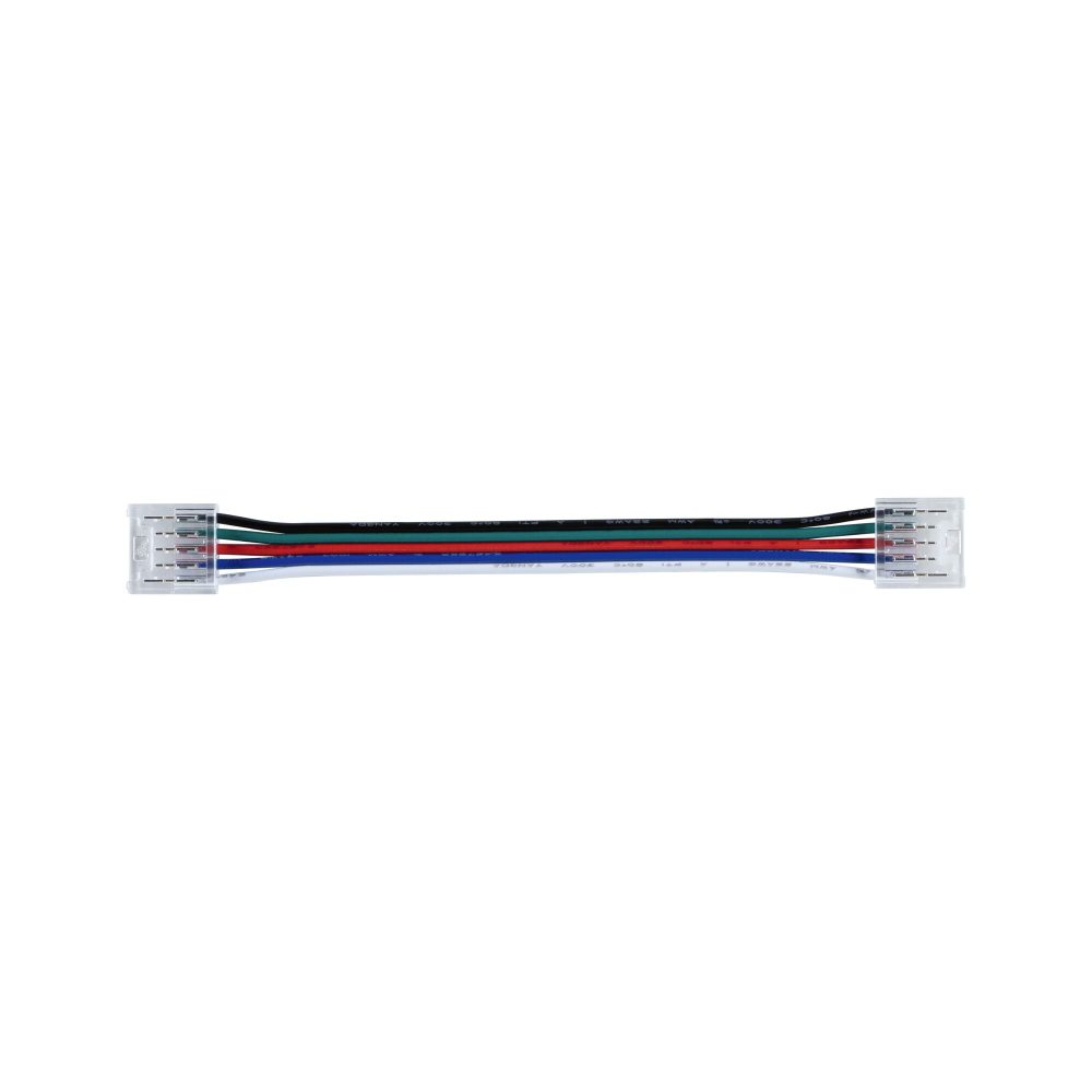 Paulmann 78466 Connector RGBW Slim Flex 12mm Verbindungskabel Kabellänge: 0.12 m 24 V (L x B x H) 0.126 x 14 x 5.5 mm 1