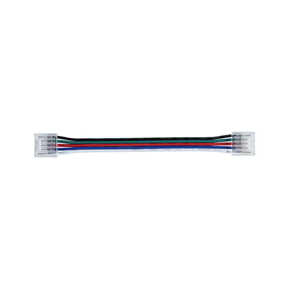 Paulmann 78466 Connector RGBW Slim Flex 12mm Verbindungskabel Kabellänge: 0.12 m 24 V (L x B x H) 0.126 x 14 x 5.5 mm 1