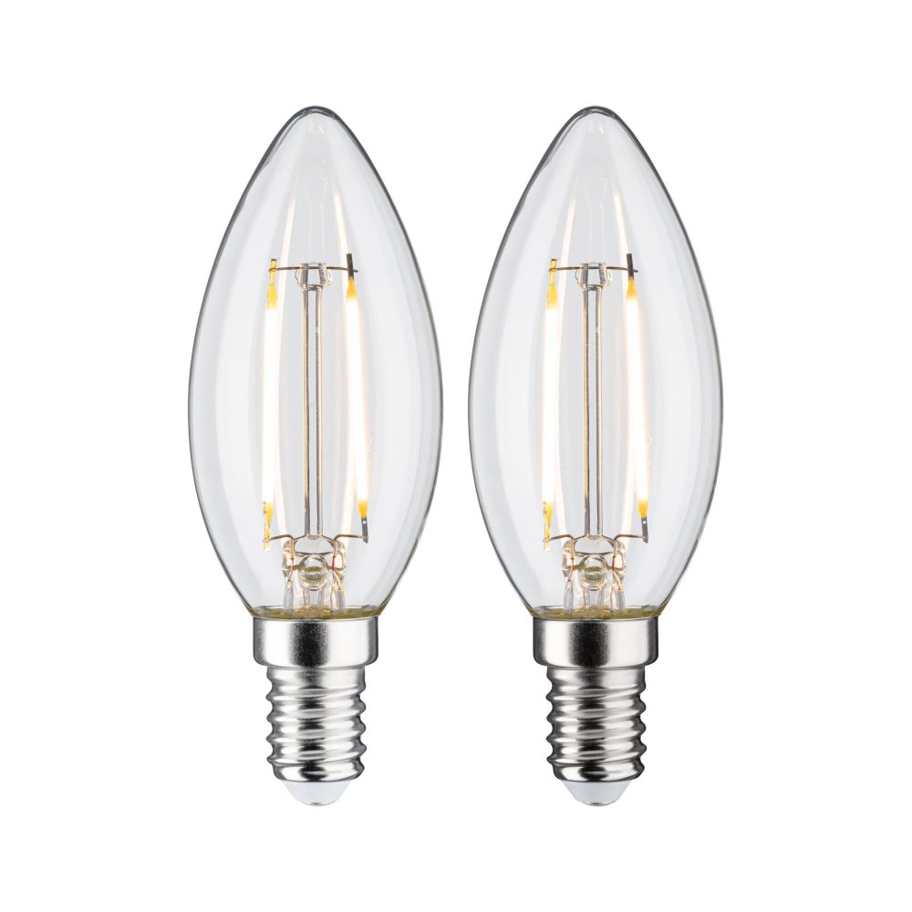 Paulmann 28855 LED EEK F (A - G) E14 2.7 W Warmweiß (Ø x H) 35 mm x 97 mm 2 St.