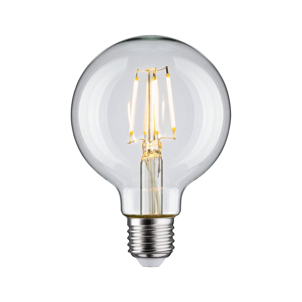 Paulmann 28954 LED EEK F (A - G) E27 Globeform 4.8 W = 40 W Warmweiß (Ø x H) 80 mm x 120 mm 1 St.