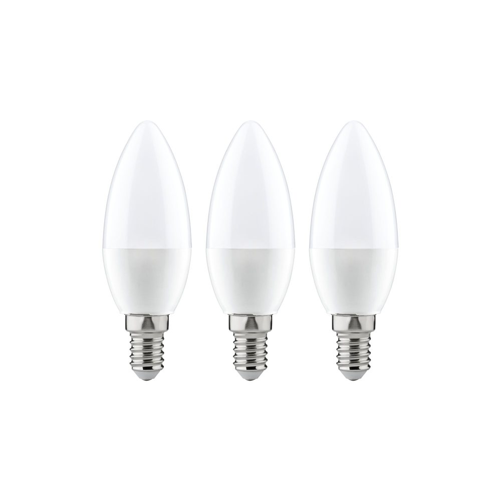 Paulmann 28426 LED EEK G (A - G) E14 Kerzenform 3.5 W Warmweiß (Ø x H) 35 mm x 100 mm 3 St.
