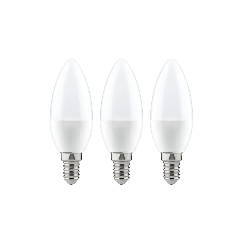 Paulmann 28426 LED EEK G (A - G) E14 Kerzenform 3.5 W Warmweiß (Ø x H) 35 mm x 100 mm 3 St.