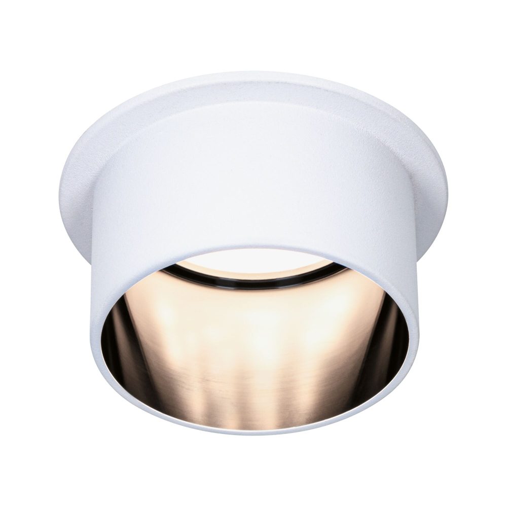 Paulmann 93376 Gil LED-Einbauleuchte LED LED fest eingebaut Weiß (matt), Schwarz (matt)