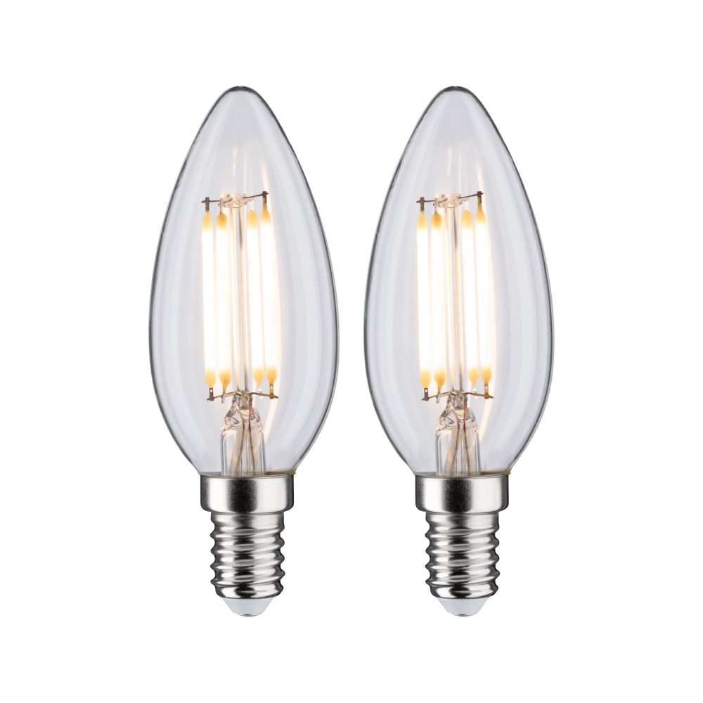 Paulmann 28788 LED EEK F (A - G) E14 4.5 W Warmweiß (Ø x H) 35 mm x 98 mm 2 St.