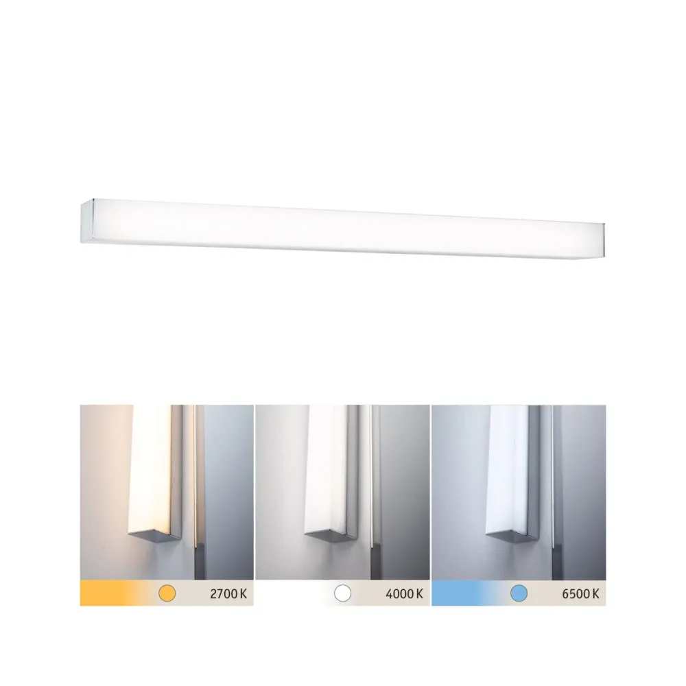 Paulmann HomeSpa Tova 78944 LED-Spiegelleuchte 6.20 W Warmweiß Chrom, Weiß