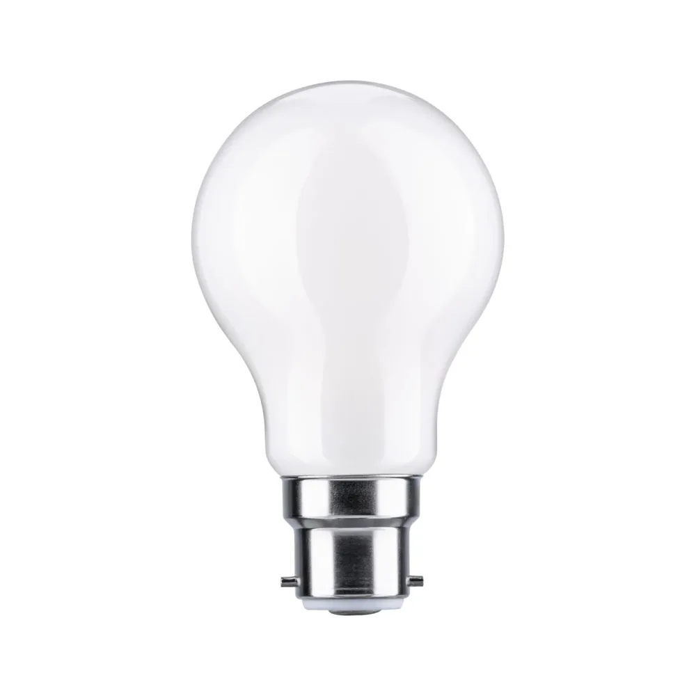 Paulmann 28894 LED EEK E (A - G) B22d Glühlampenform 9 W = 75 W Neutralweiß (Ø x H) 60 mm x 103 mm 1 St.