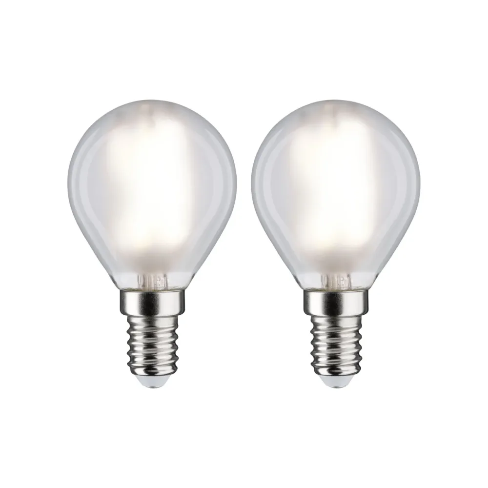 Paulmann 28919 LED EEK F (A - G) E14 Tropfenform 4.8 W = 40 W Neutralweiß (Ø x H) 45 mm x 78 mm 2 St.